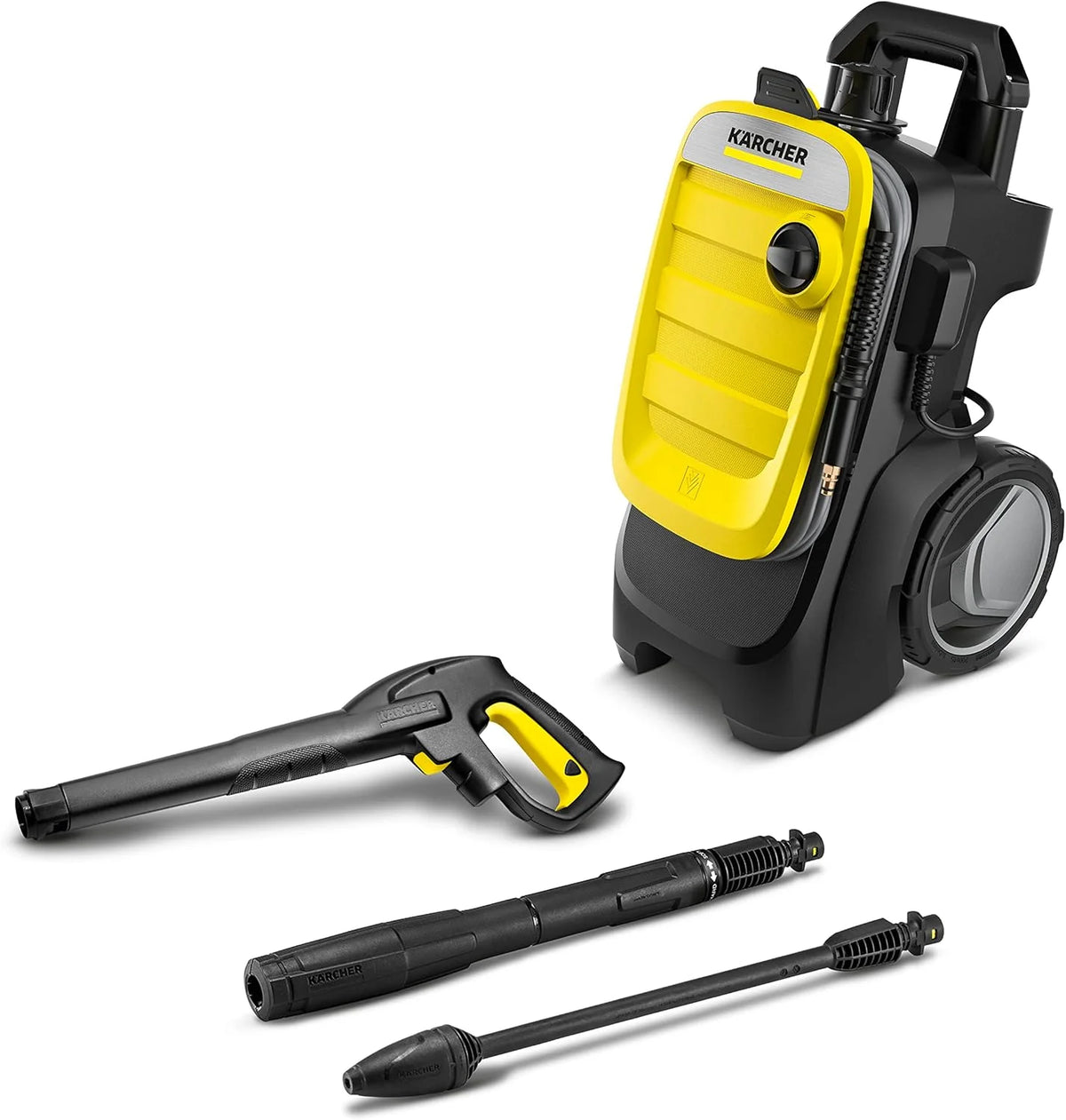 Kärcher Myjka Ciśnieniowa K 5 Premium Power Control, 145 Bar, 500 L/H, Wydajność Powierzchniowa: 40 M²/H, Waga: 13,9 Kg, Wąż I Pistolet Ciśnieniowy, L