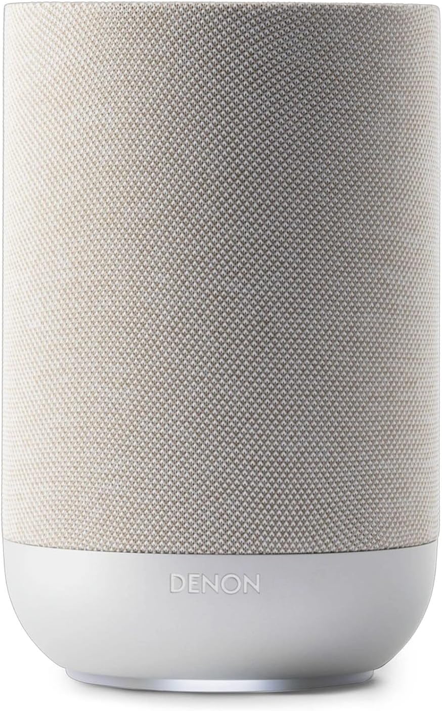 Denon Home 400 Bezprzewodowy Głośnik Smart Speaker Z Muzyką Dolby Atmos, Heos, Wi-Fi, Bluetooth, Airplay 2, Hi-Res Audio, Funkcja Pary Stereo, 6 Stero
