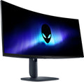 Alienware Aw3425Dwm Monitor Gamingowy 34" Zakrzywiony 1500R Wqhd 3440X1440 Hdr 400 Va Panel 180 Hz 1 Ms, Amd Freesync Premium, Vesa Adaptivesync, 2X H