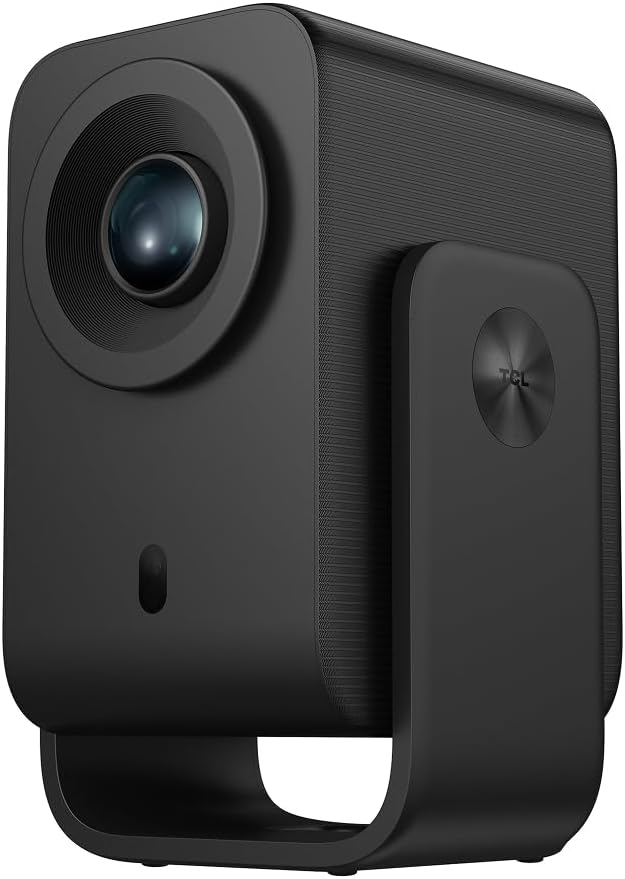 Tcl C1 Gtv Projektor Mobilny Rozdzielczość Natywna 1080P, Wbudowany Kardan, Licencja Netflix, Wi-Fi I Bluetooth, Żywotność 30 000 Godzin, Autofokus