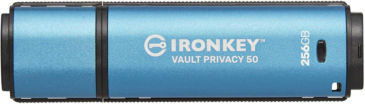 Kingston Ironkey Vault Privacy 50 Fips 197 Certyfikat I 256-Bitowy Szyfrowany Pamięć Usb Xts-Aes Dla Ochrony Danych - Ikvp50-256Gb