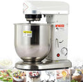 Profesjonalny Mikser Stojakowy, 3 Speed 10L Mixing Bowl 500W Elektryczny Z Beater Dough Hok, Komercyjny Mikser Kuchenny I Mikser, Biały