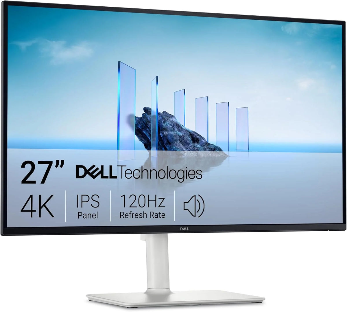 Dell Monitor 27 Plus - S2725Qs, 4K Uhd (3840X2160), 120Hz, Ips, 4Ms, Amd Freesync Premium, 99% Srgb, Regulacja Wysokości, Wbudowane Głośniki, Displayp