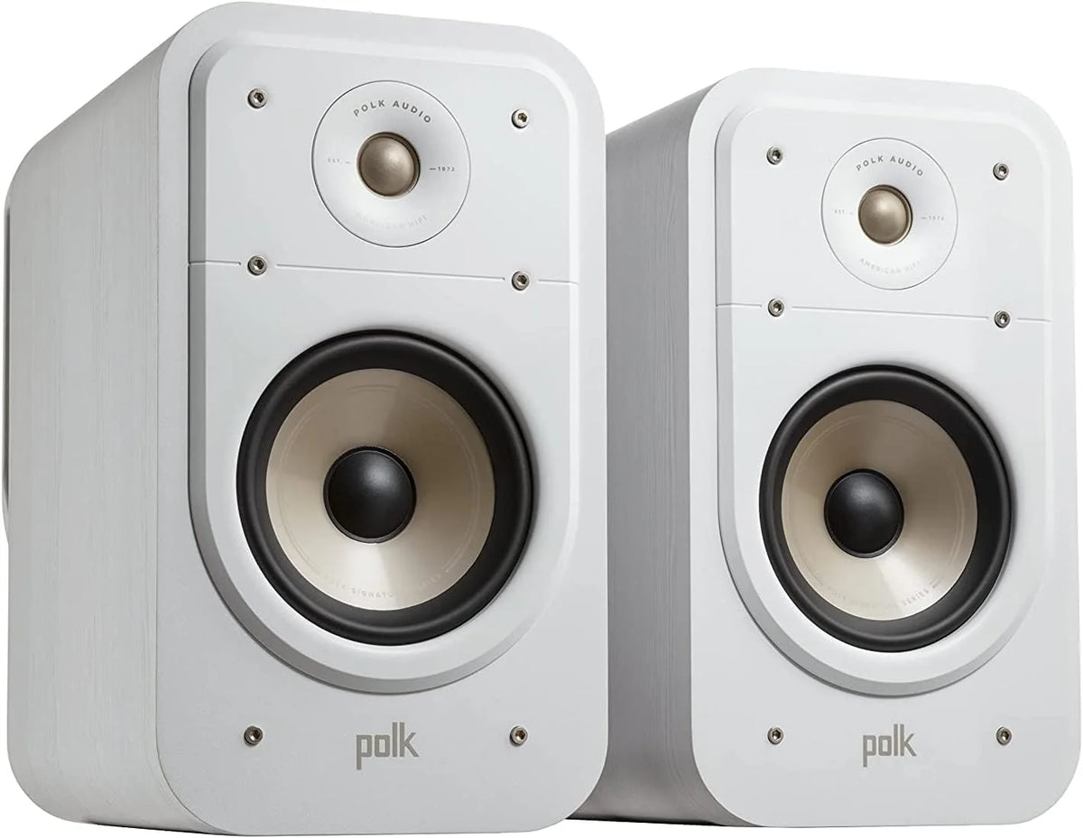 Polk Audio Signature Elite Es20 Głośniki Do Regału Na Książki, Głośników Stereo, Głośników Hi-Fi, Certyfikat Hi-Res, Kompatybilne Z Dolby Atmos I Dts: