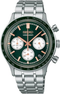 Seiko Męski Sportowy Chronograf, 38 Mm(Zielony)