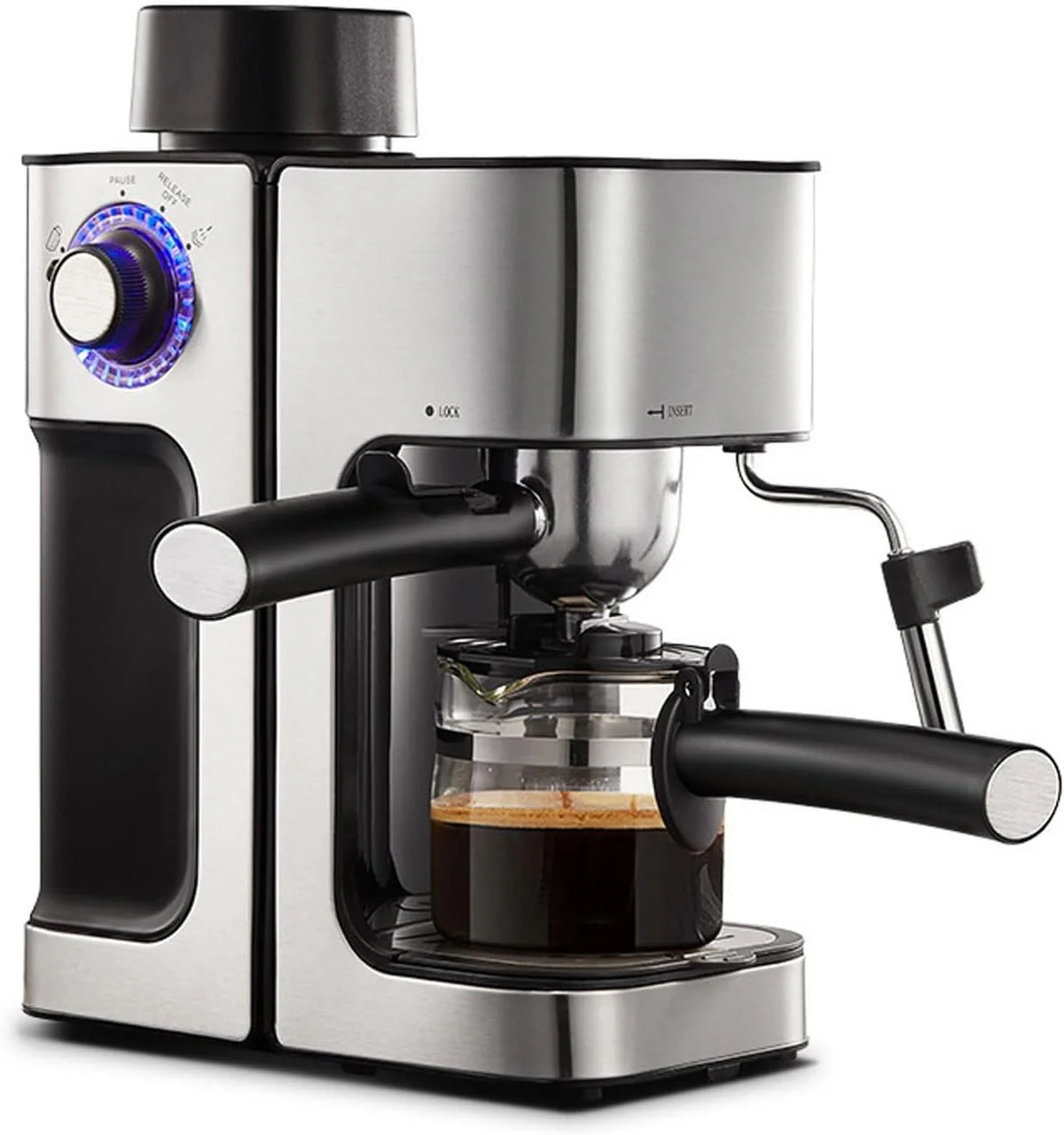 Dieffematickf Ekspresy Do Kawy Espresso Maszyna Mleko Frient Półautomatyczna Ekspres Do Kawy Mleko Cappuccino Kapsułki Mocha Ciepła Filiżanka Kawy Cof
