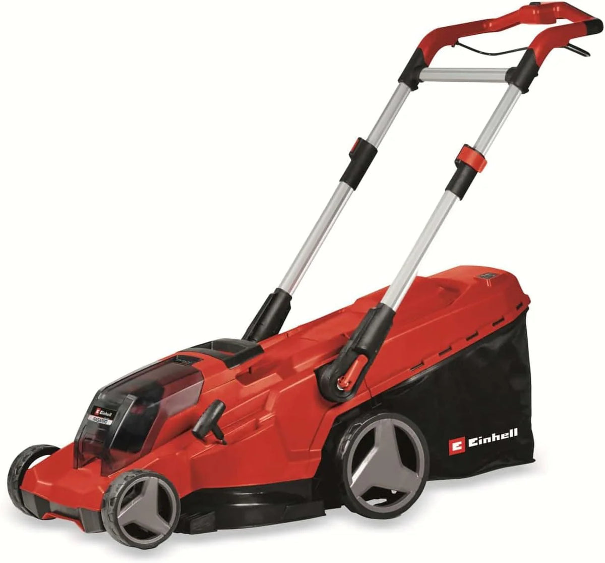 Einhell Kosiarka Akumulatorowa Rasarro 36/42 Power X-Change (36 V, Szerokość Cięcia 42 Cm, Do 550 M², Szczotka Do Mulczowania, Pojemność 50 L, Akumula