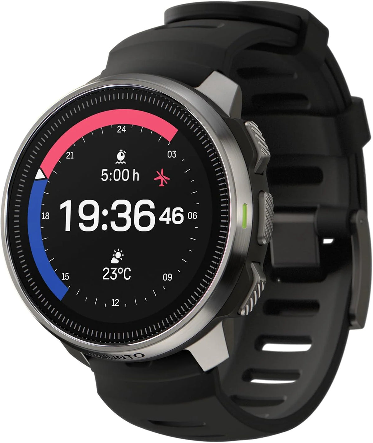 Suunto Ocean Komputer Nurkowy Zegarek Sportowy, Ekran Amoled, 10Atm/7 Bar, Podwójne Pasmo Gps Gnss, Mapa Offline, Ponad 95 Trybów Sportowych, Monitor