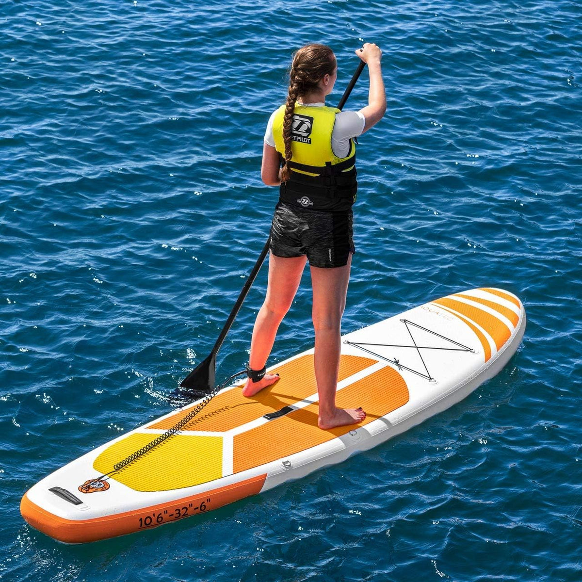 Deska Do Wiosłowania Aquatec – Deski Sup Premium (Opcjonalne Wygodne Siedzenie) Wszystkie Rozmiary Akcesoria – Regulowane Wiosło, Pompka I Plecak(Z Si