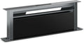 Klarstein Verosteel Downdraft Okap Kuchenny 90 Cm – Klasa Energetyczna A++, Zwiększenie Wydajności 906,2 M³/H, Obsługa Dotykowa, Led, Aluminium I Szkł