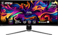 Msi Mag 341Cqp Qd-Oled Monitor Komputerowy 86,4 Cm (34") 3440 X 1440 Px Ultrawide Quad Hd Qdoled Czarny