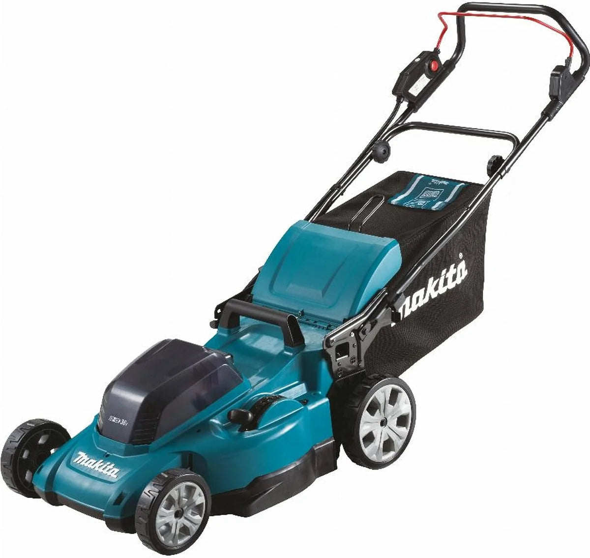 Kosiarka Akumulatorowa 36 Lxt (2X5,0 Ah) 48 Cm Ładowarka Dc18Sh - Makita Dlm480Ct2