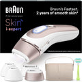 Braun Skin I·Expert Inteligentny Depilator Z Impulsowym Światłem, Depilator Ciała Dla Kobiet, Alternatywna Laserowa Fryzura Dla Kobiet, Bezpłatna Apli