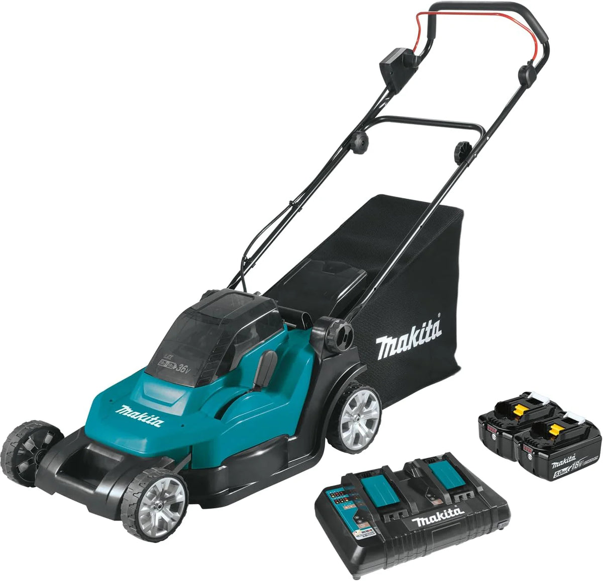 Makita Twin Kosiarka, Wielokolorowy, 950 M²