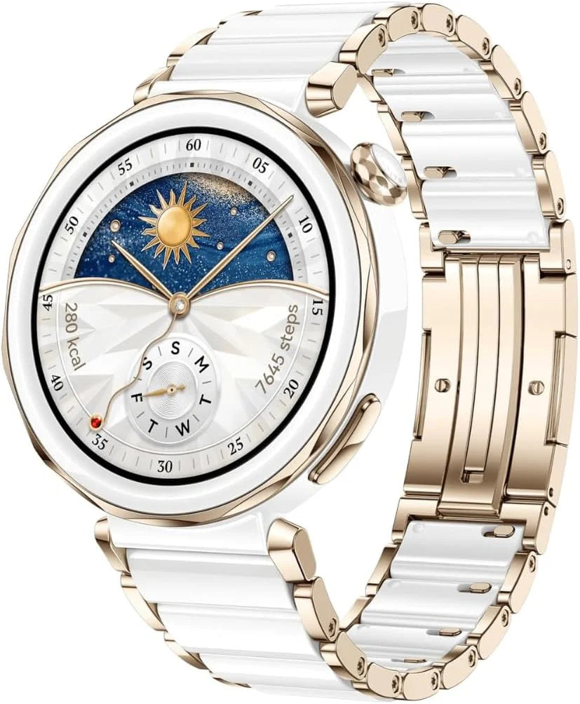 Huawei Watch Gt 5 Pro 42 Mm Smartwatch, Ostre Krawędzie, Profesjonalny Zegarek Sportowy, Śledzenie Stanu Zdrowia, Monitorowanie Ekg, Czas Pracy Bateri